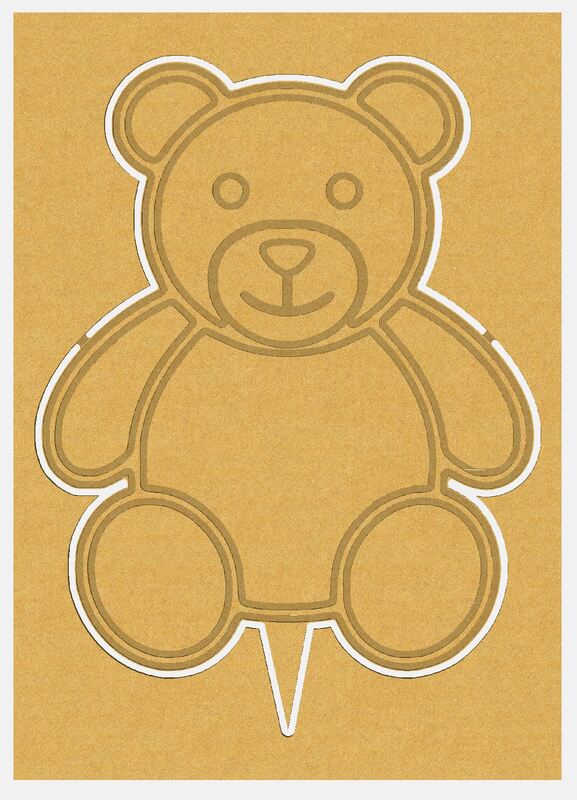 Bear Hunt design file for CNC, laser, 3D printer, and paper printer