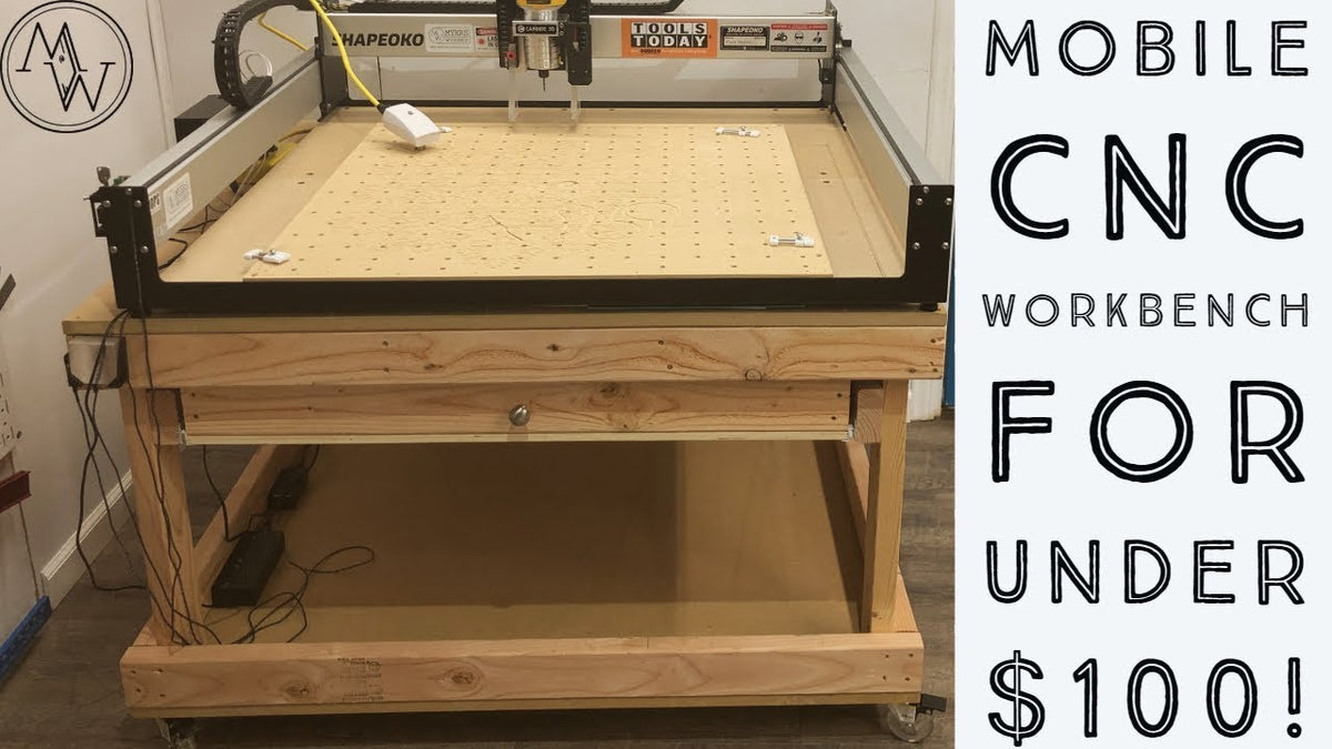 Mobile CNC workbench