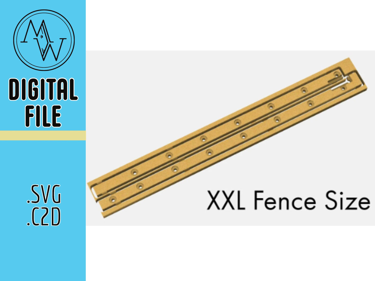 CNC wasteboard fence for consistent X and Y zero