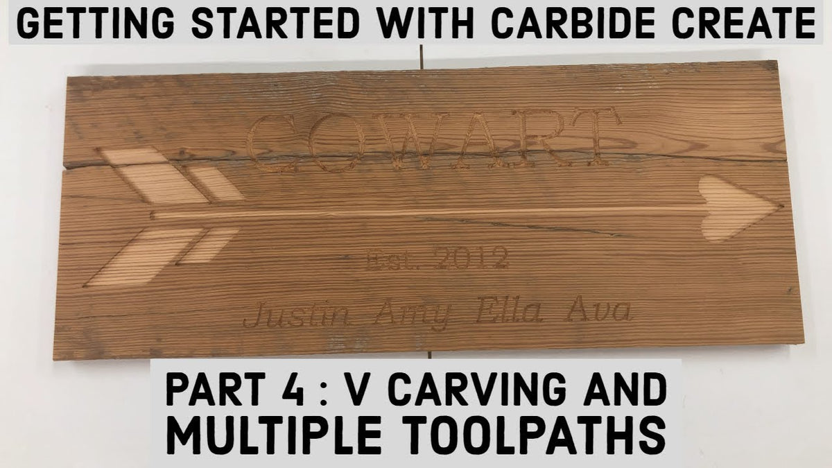 Carbide Create Shapeoko Basics Part 4 video
