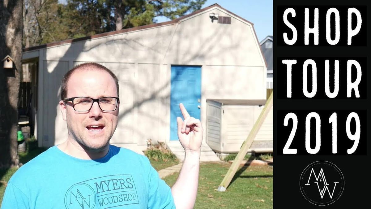 Myers Woodshop Shop Tour 2019
