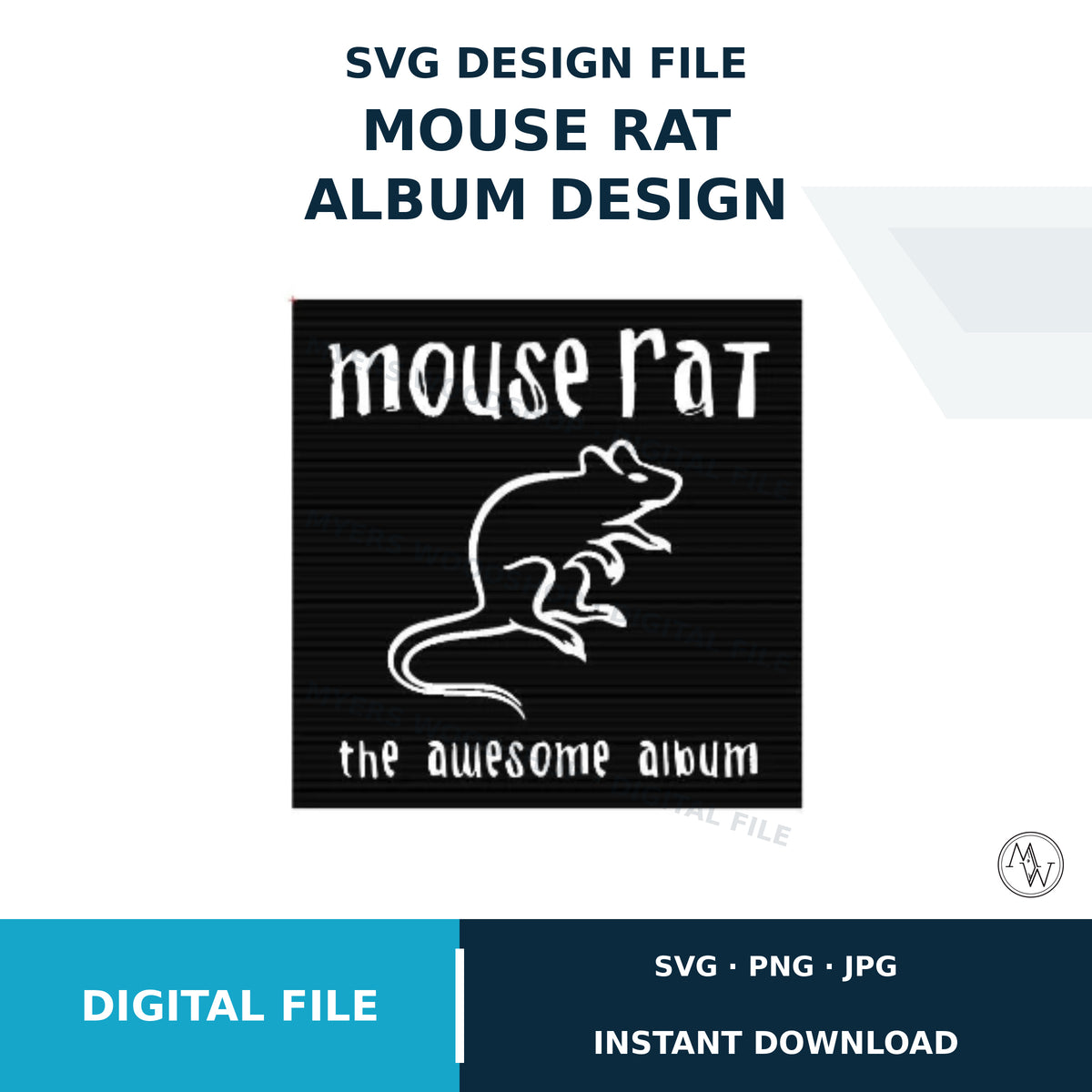 Mouse Rat “The Awesome Album” SVG Cut File