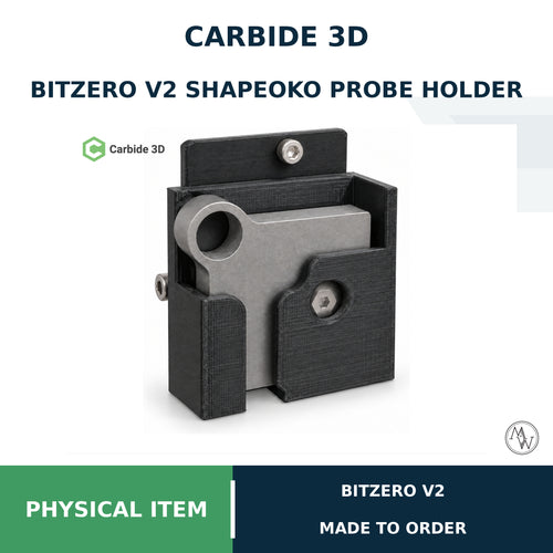 3D Printed BitZero V2 Touch Probe Holder – Carbide 3D Shapeoko/Nomad