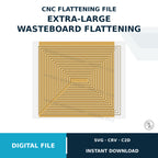 CNC Wasteboard XXL Flattening File 32x32