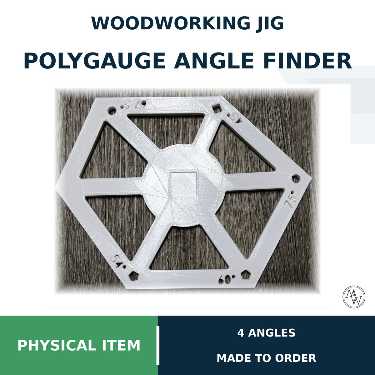 Woodworking Polygauge Angle Finder Jig
