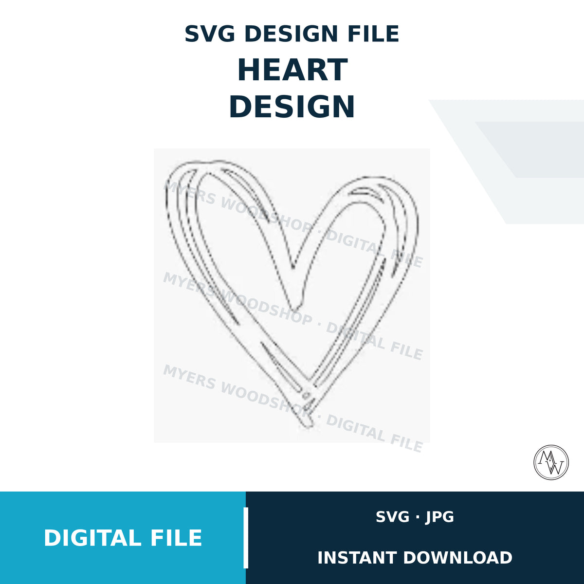 Heart SVG Cut File