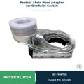 Festool/Fein Vacuum Hose Adapter For the Onefinity Suck It Dust Boot - Physical Item
