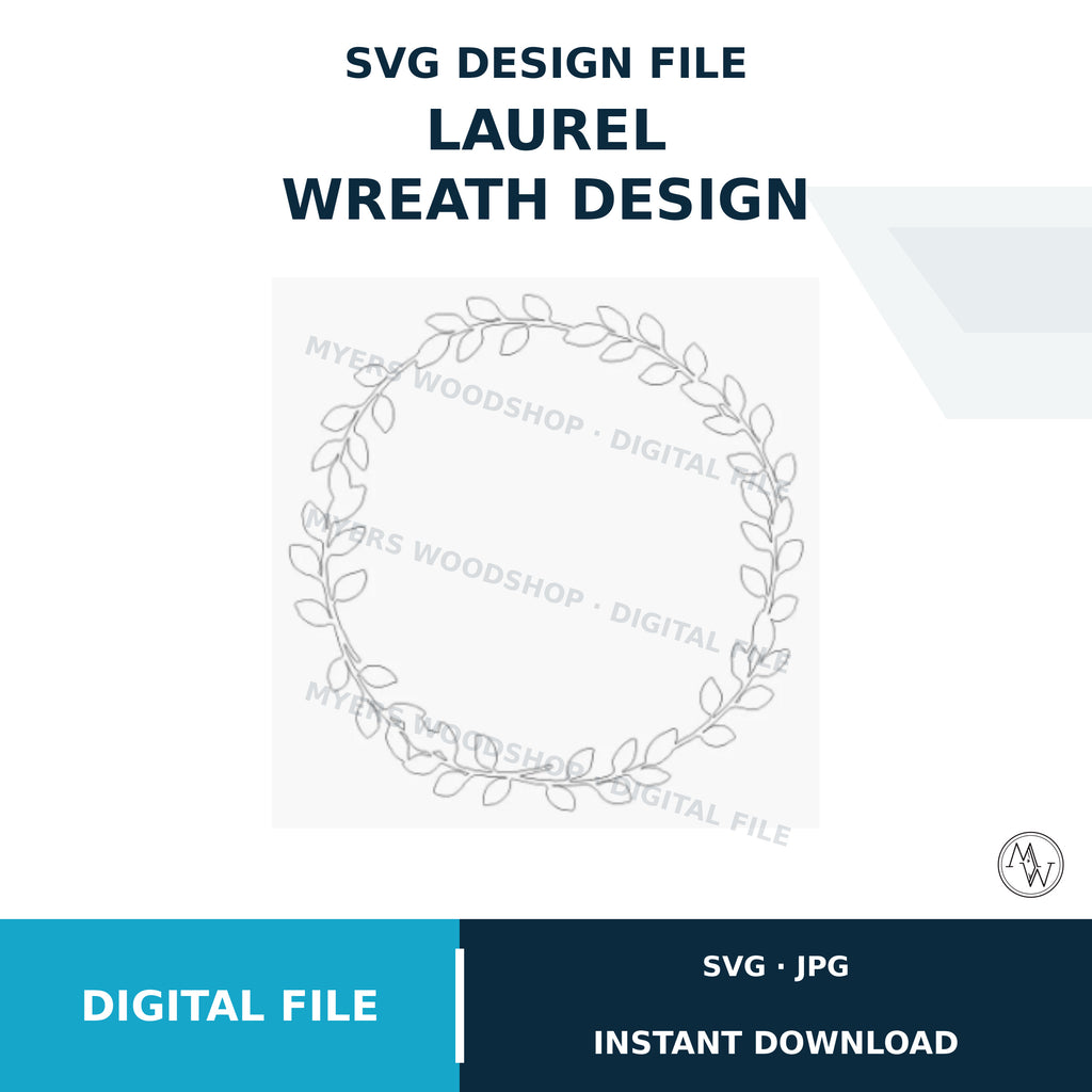 Laurel SVG Cut File