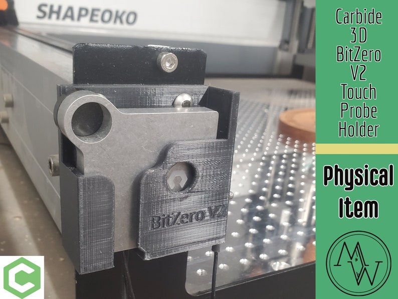 Carbide 3D BitZero V2 touch probe holder