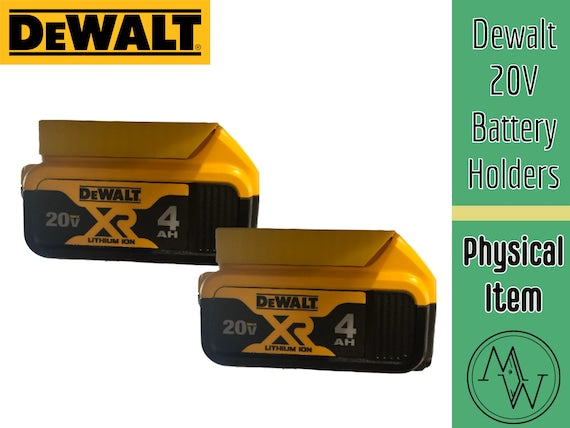 DeWalt 20V and FlexVolt battery holder set