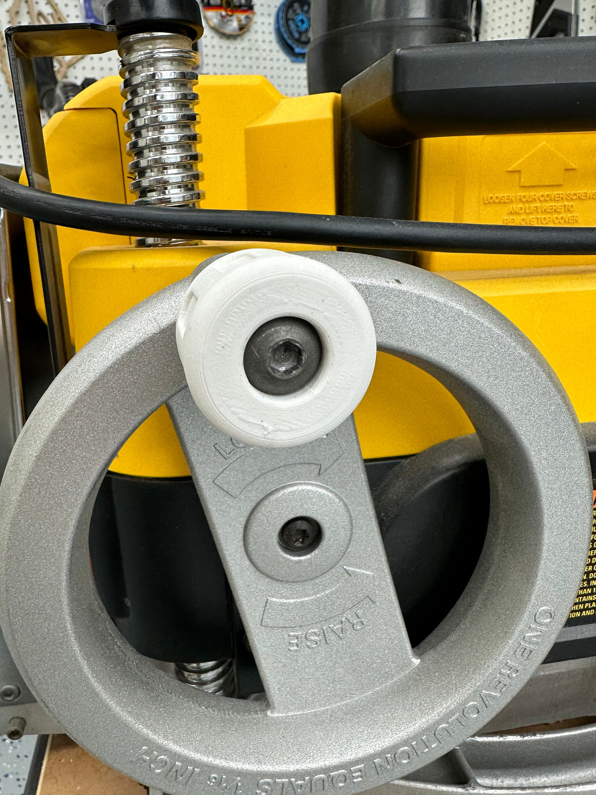 Dewalt DW735 12” planer handle replacement! Stubby. – image 3