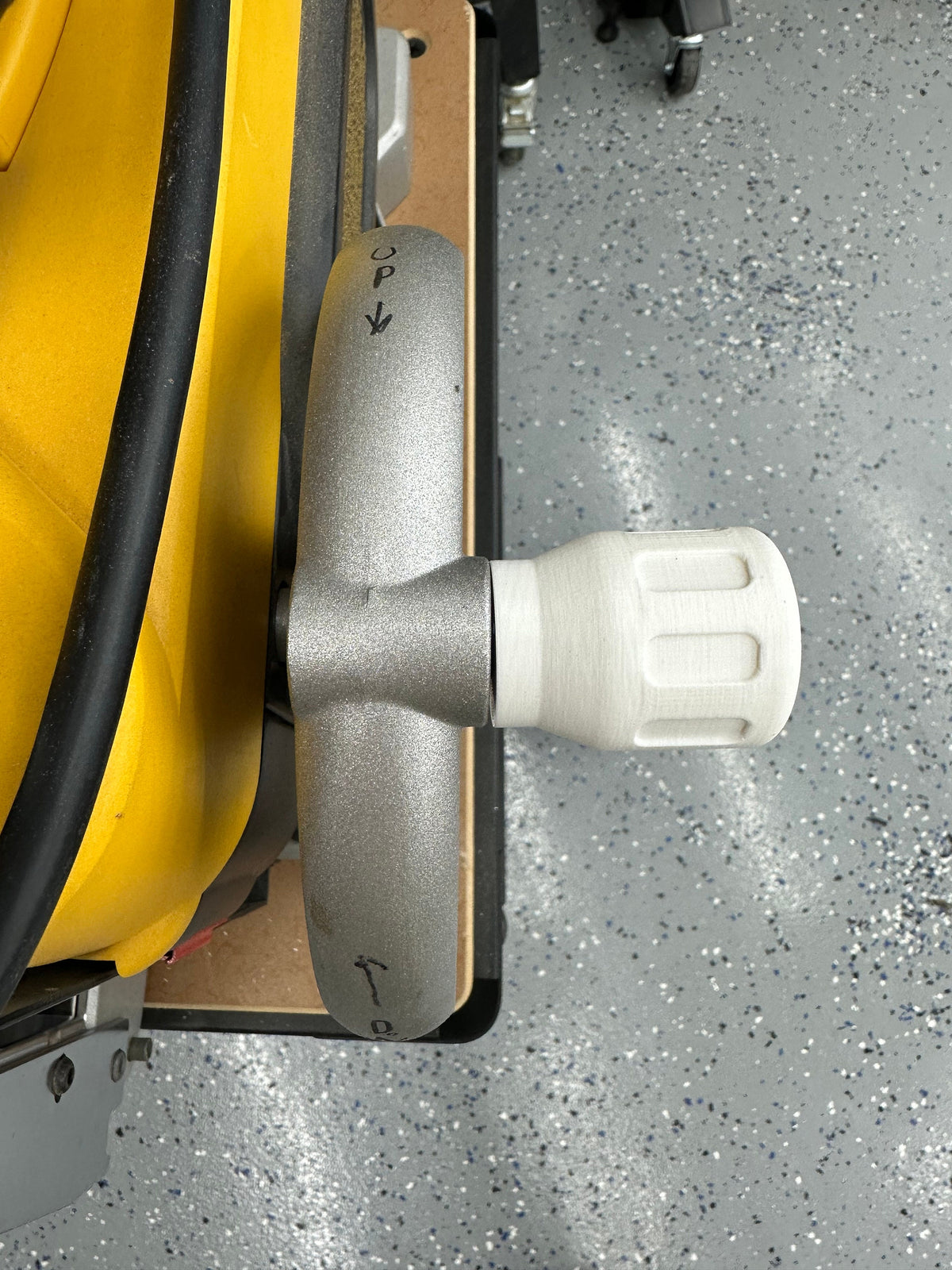 Dewalt DW735 12” planer handle replacement! Stubby. – image 4