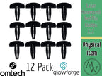 Honeycomb bed pin clamps for laser engraver, 12 pack