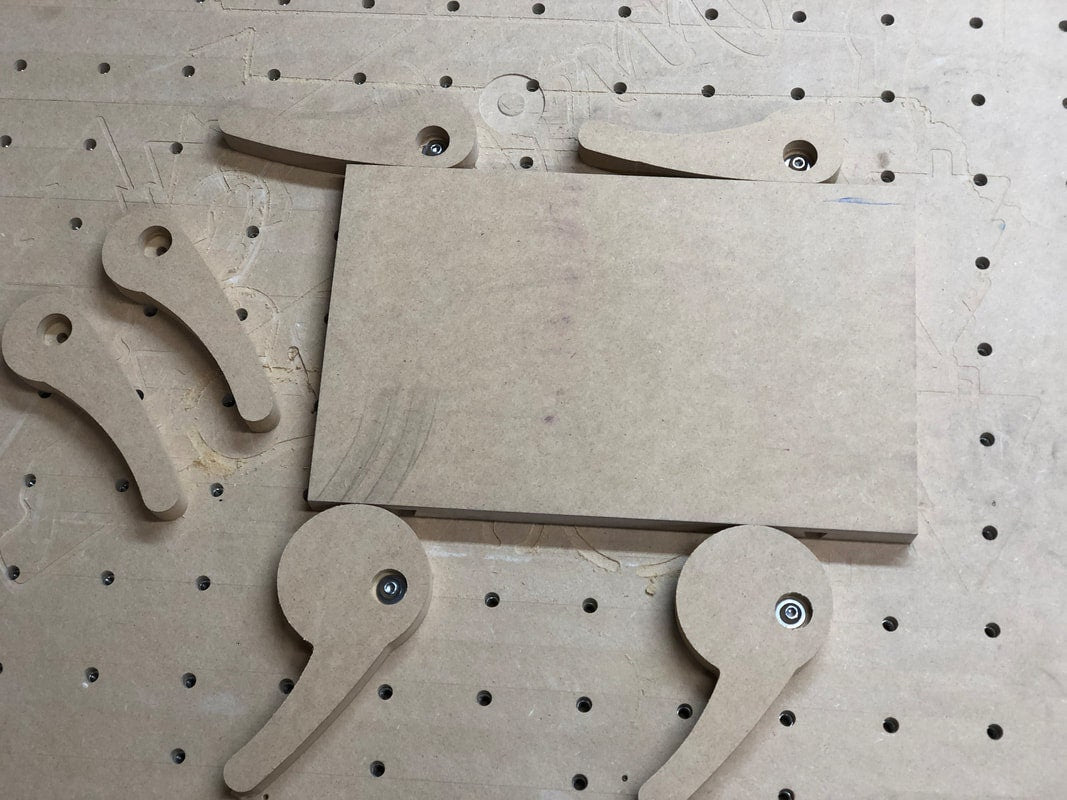 CNC Wasteboard File, XXL (31x31), Shapeoko, X-Carve, Onefinity (.svg & .c2d)