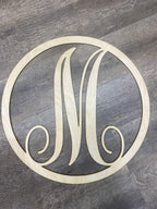 Letter M Monogram SVG, Laser Cut CNC File (Digital File)