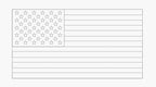 American Flag SVG, CNC Laser Cut File (Digital Download)