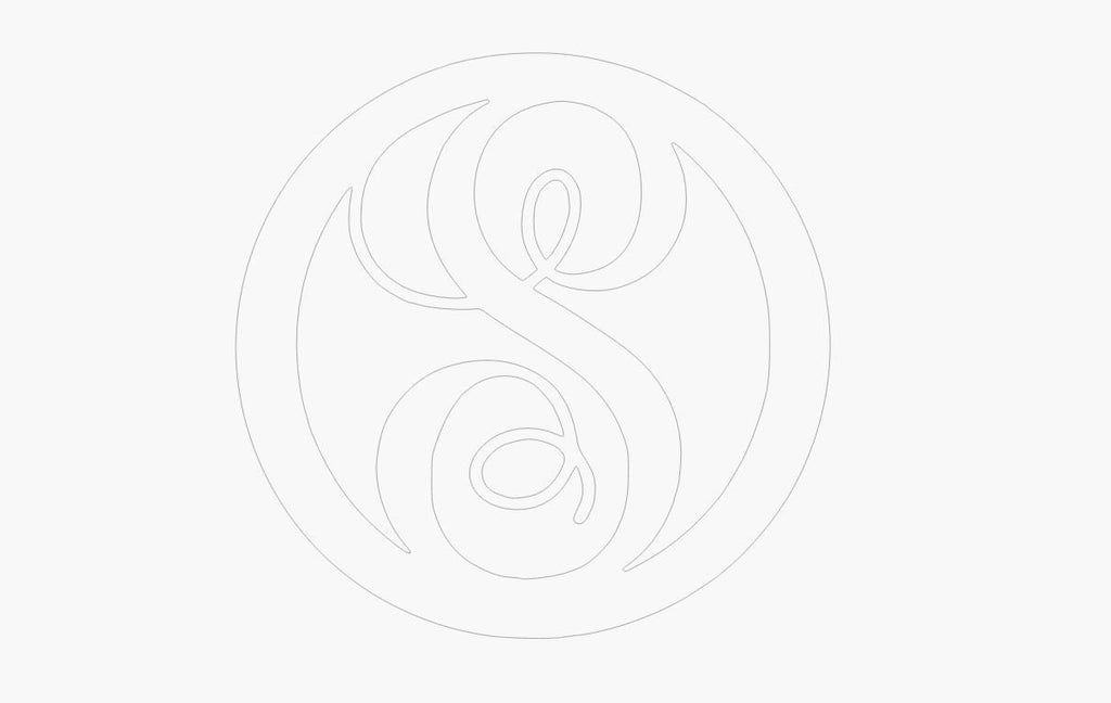 Letter S Monogram SVG, CNC Laser Cut File (Digital Download)