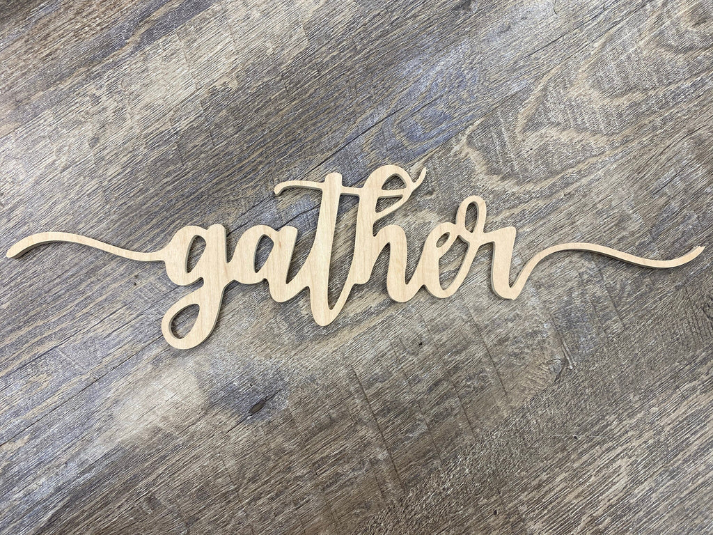 Gather SVG, CNC Laser Cut File (Digital File)