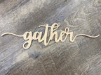 Gather SVG, CNC Laser Cut File (Digital File)