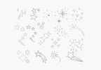 Star Patterns SVG, Laser Cut Files (Digital File)