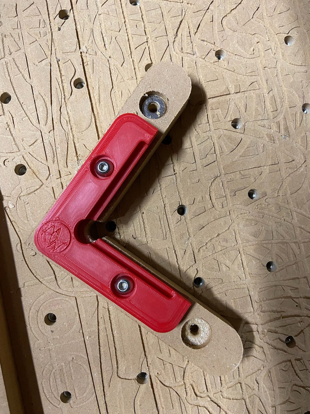 Wasteboard Corner Clamp STL File, CNC 3D Printer (Digital)
