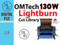 OMTech 130w CO2 Laser Lightburn Material Library (Digital Download)