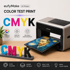 EufyMake UV Printer CMYK Color Test Print (Digital File)