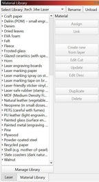 JTech 34W Pro LightBurn Material Library | 50 Material Presets | .CLB Digital Download | Onefinity Laser Settings