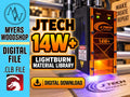 JTech 14W+ LightBurn Material Library | Premade Laser Settings | .CLB Digital Download | Onefinity J Tech Laser