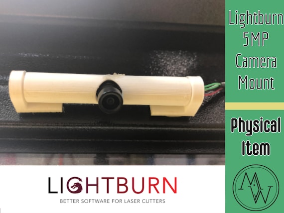 LightBurn 5MP camera mount for laser machine