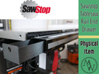 SawStop Table Saw Utility Drawer, T-Glide Fence, Left Side
