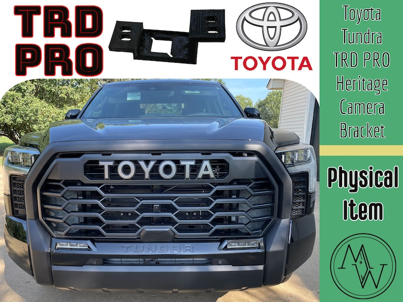 Toyota Tundra and Sequoia TRD Pro grille camera bracket