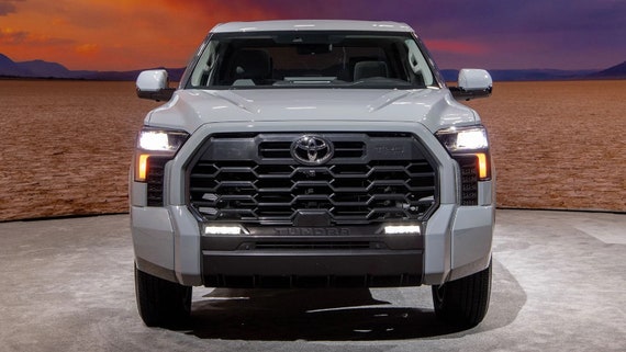Toyota Tundra TRD Off Road grille camera bracket alternate view