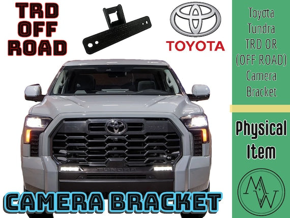 Toyota Tundra TRD Off Road grille camera bracket