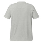 Myers Woodshop T-Shirt in Athletic Heather, back view