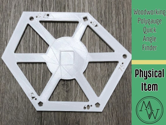 Woodworking Polygauge angle finder jig