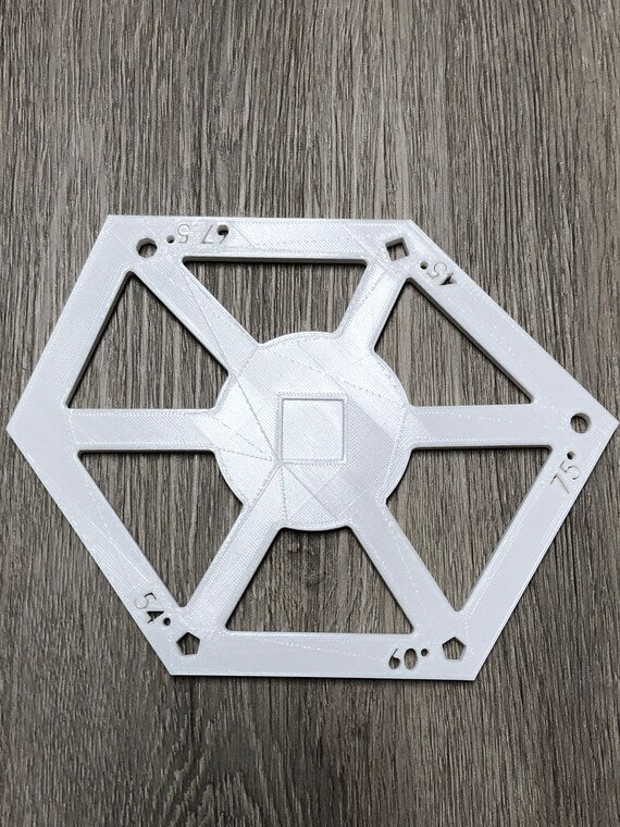 Woodworking Polygauge angle finder jig alternate view